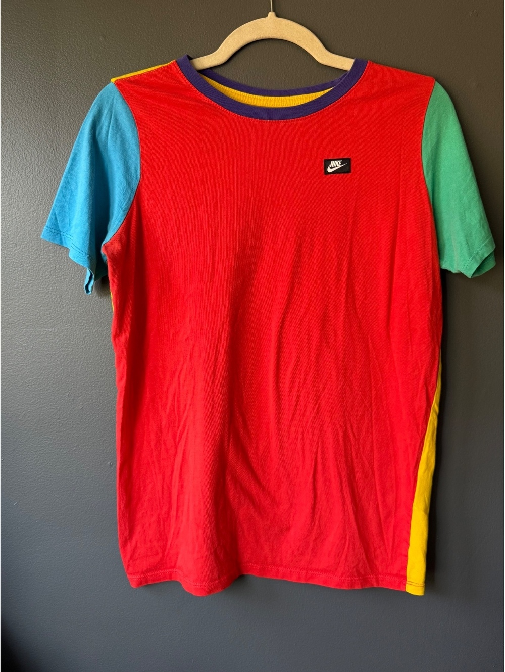Nike Colorblock Short Sleeve T-Shirt Kid’s XL